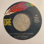 Rockabilly: Glen Glenn: Blue Jeans & A Boy's Shirt orig, Overige genres, 7 inch, Single, Ophalen of Verzenden