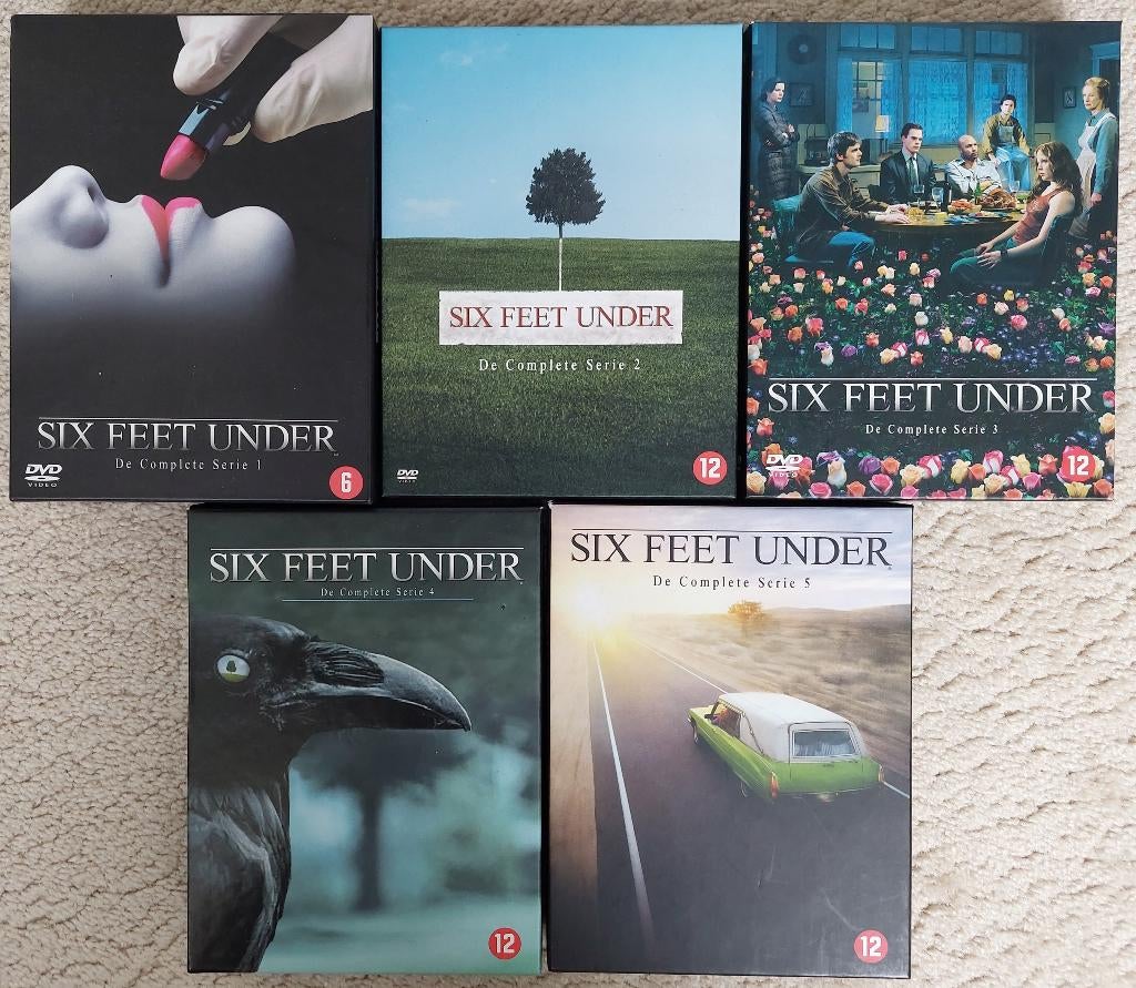 DVD-boxen Sopranos en Six Feet Under, Cd's en Dvd's, Dvd's | Tv en Series, Ophalen of Verzenden, Zo goed als nieuw, Drama, Boxset