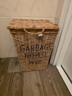 Klein prullenbakje 10-15 liter Riviera Maison, Ophalen, Rechthoekig, Glas