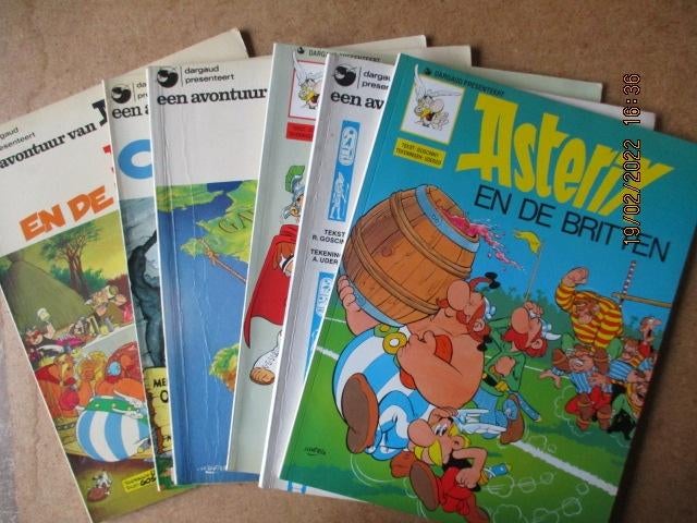 adv5655 asterix 3, Eén stripboek, Ophalen, Gelezen