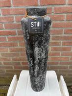 Still Collection Vaas - 2 stuks Zwart/Grijs met Touwdetail, Huis en Inrichting, Woonaccessoires | Vazen, Overige materialen, 50 tot 75 cm