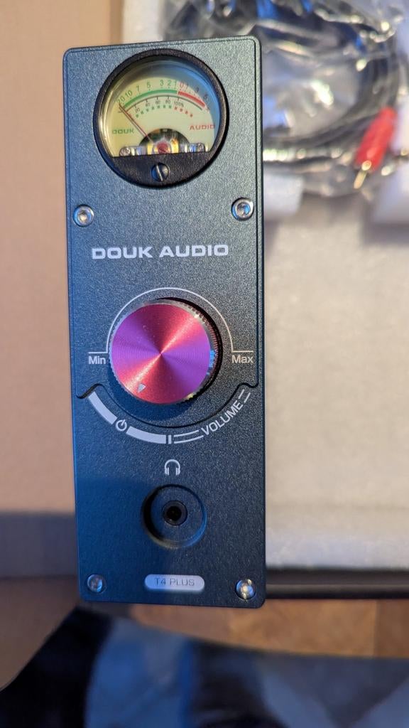 Douk T4 plus HiFi  JAN 5654 Tube preamp, Ophalen, Minder dan 60 watt, Front, Rear of Stereo speakers, Overige merken