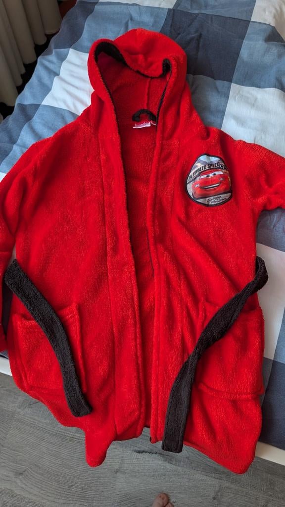 Cars badjas voor jongens - maat 122/128, Ophalen, Zo goed als nieuw, Disney Cars, Jongen