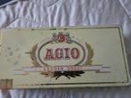 Vintage AGIO Sigaren Blikken Trommel, Verzamelen, Blikken, Verzenden, Gebruikt, Overige, Overige merken