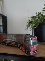 Tekno model scania rima met oplegger, Ophalen of Verzenden, Zo goed als nieuw, Bus of Vrachtwagen, Tekno