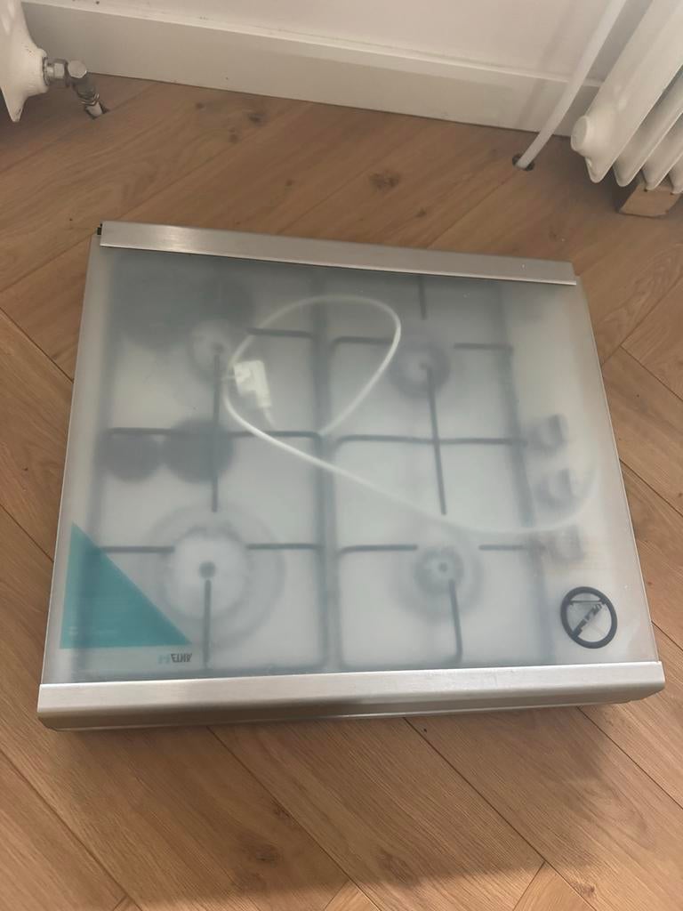 ETNA Kookplaat KGV358RVSAE - 4 pits gasfornuis, Ophalen, Gebruikt, Minder dan 85 cm, 4 kookzones