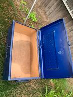 Vintage Promat Gereedschapskist - Blauw, Ophalen, Gebruikt