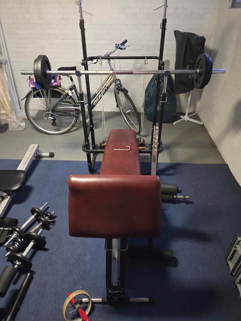 Drukbank, Sport en Fitness, Fitnessmaterialen, Ophalen, Gebruikt