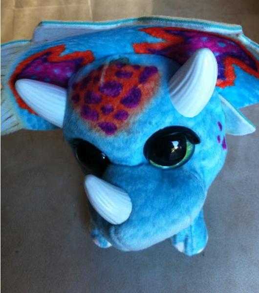 Kinder Dino knuffel beweegbaar en geluid, Ophalen of Verzenden, Zo goed als nieuw, Overige typen