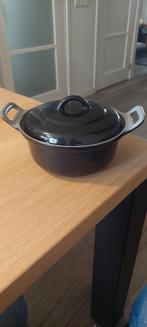 Gietijzeren braadpan 20 cm - Inductie, gas, elektrisch, Huis en Inrichting, Keuken | Potten en Pannen, Gebruikt, Ophalen of Verzenden