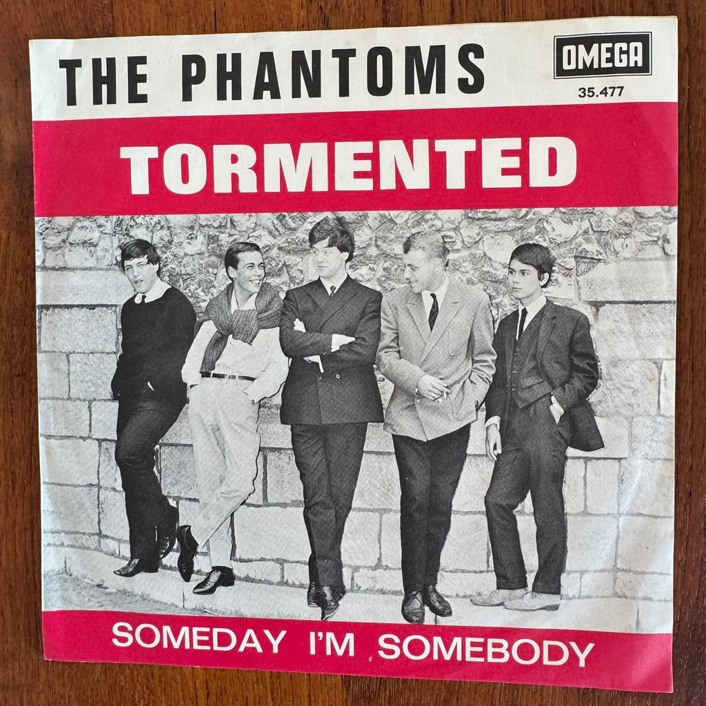 Phantoms - Tormented / Someday I’m somebody   Nederbeat, Verzenden, Gebruikt, Pop
