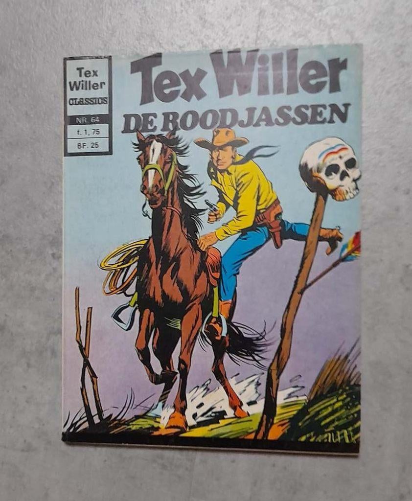 Tex Willer De Roodjassen Nr 64, Boeken, Stripboeken, Eén stripboek, Ophalen of Verzenden, Gelezen, Tex willer