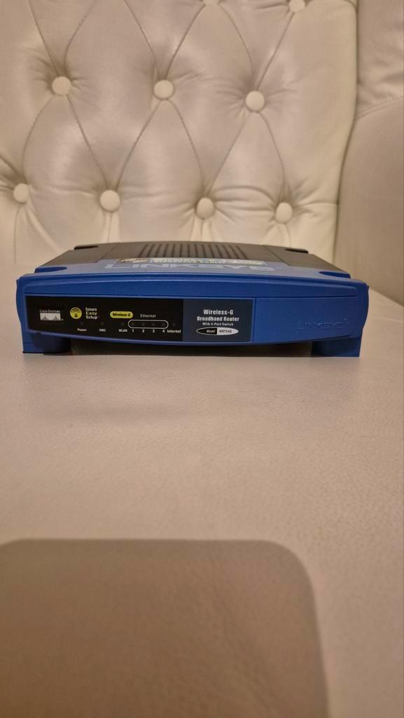 Linksys Wireless-G Broadband Router WRT54G, Computers en Software, Routers en Modems, Gebruikt, Router, Ophalen of Verzenden