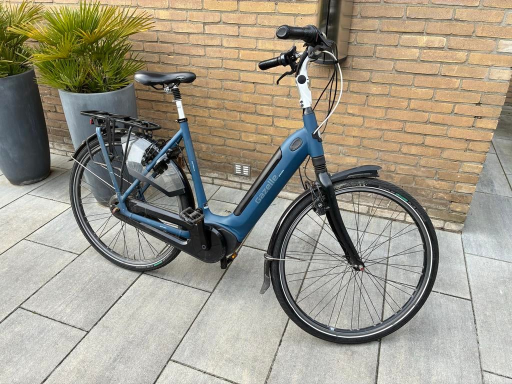 Gazelle Grenoble C8 hmb  e-bike, Fietsen en Brommers, Elektrische fietsen, Ophalen, Gebruikt, 50 km per accu of meer, 55 tot 59 cm