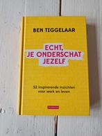 Prachtig boek van Ben Tiggelaar - Echt, je onderschat jezelf, Ophalen of Verzenden, Zo goed als nieuw, Ben Tiggelaar, Overige onderwerpen