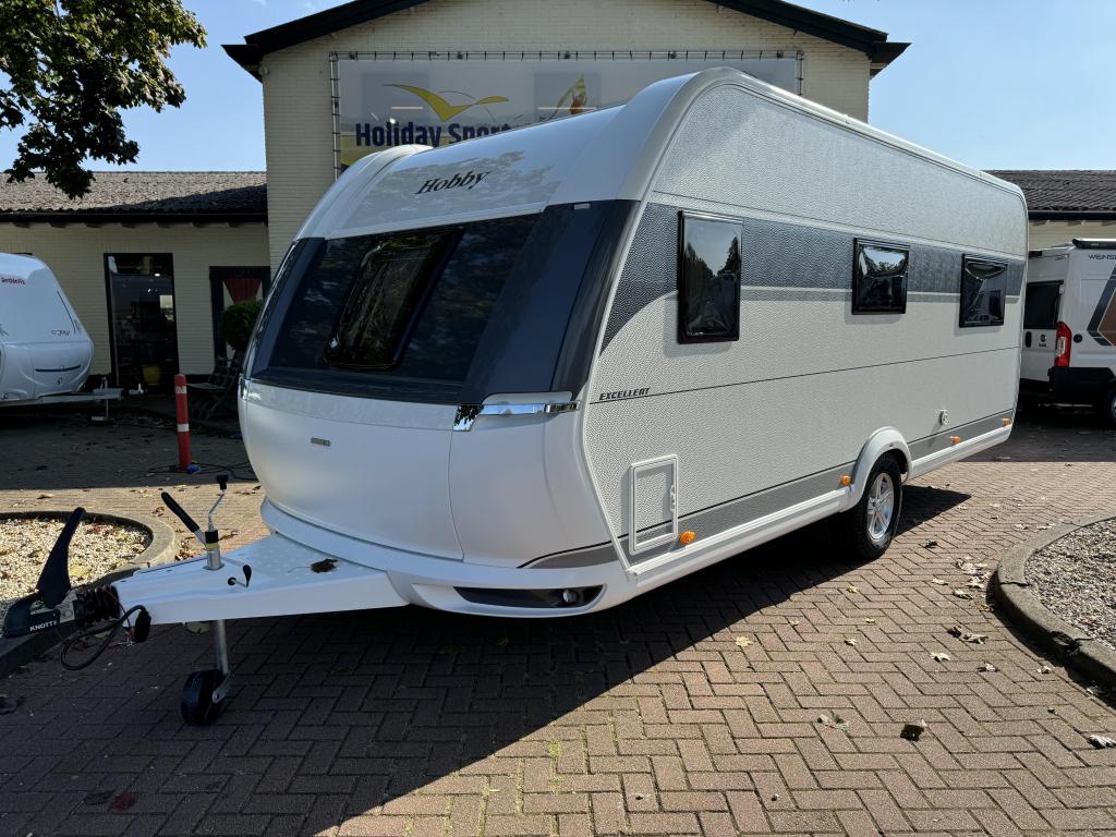 Hobby Excellent 560 CFE, Caravans en Kamperen, Caravans, Rondzit, Hobby, Bedrijf, Overige typen