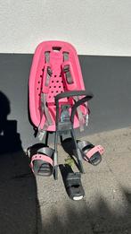 Roze Yepp mini voorzitje voor op de fiets, Ophalen, Yepp (Thule), Gebruikt, Voetsteuntjes