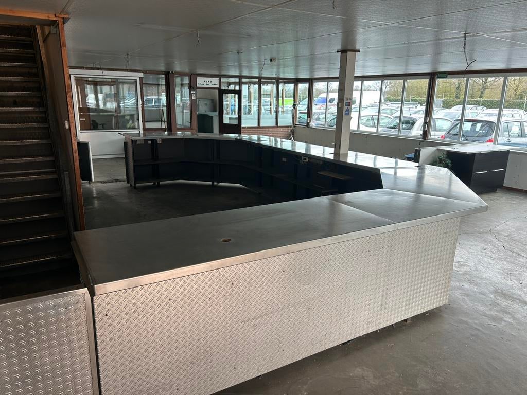 RVS Verkoopbalie - Balie - Toonbank, Ophalen of Verzenden