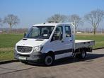 MERCEDES-BENZ SPRINTER 513 dubbel cabine euro6, Auto's, Gebruikt, Euro 6, 129 pk, Wit
