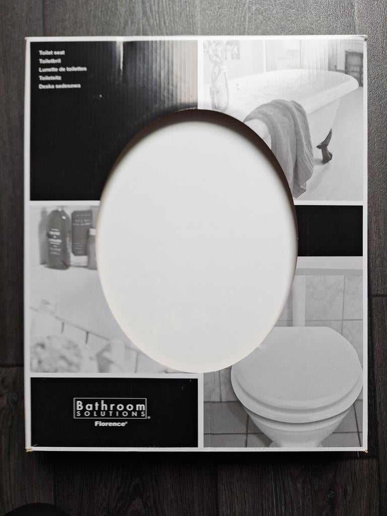 MDF toilet bril nieuw in de verpakking wit, Ophalen, Nieuw, Toilet