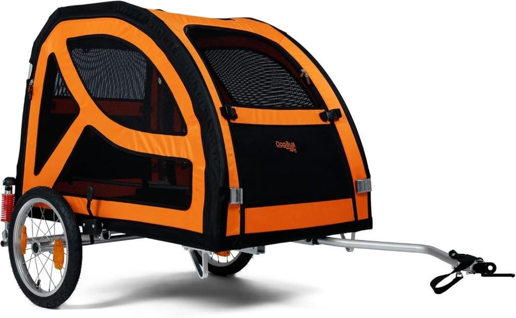Hondenfietskar Trendpet Dogbus 103L x 84B x 97H, Ophalen, Nieuw, Hondenkar, Vering