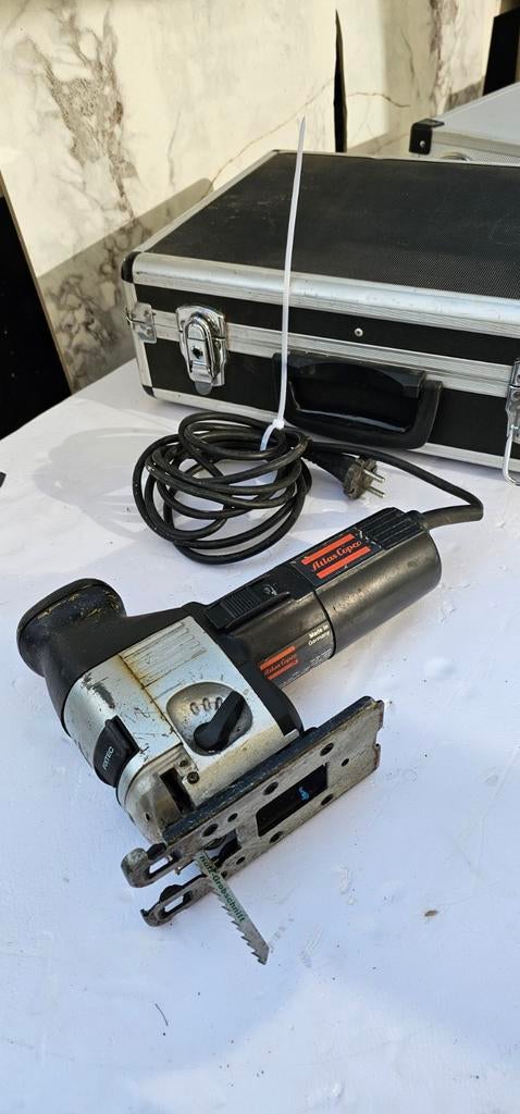 Atlas Copco decoupeerzaag met koffer, Ophalen of Verzenden