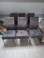 6 eetkamerstoelen opknapper, Ophalen, Gebruikt, Vijf, Zes of meer stoelen, Stof
