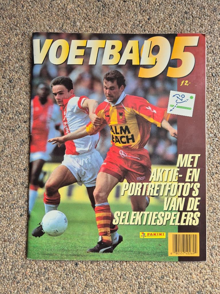 PANINI voetbal 95, Verzamelen, Sportartikelen en Voetbal, Ophalen of Verzenden, Gebruikt, Overige binnenlandse clubs, Poster, Plaatje of Sticker