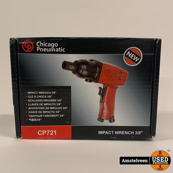 Chicago Pneumatic Pneumatische slagmoersleutel 3/8 CP721 | N, Doe-het-zelf en Verbouw, Gereedschap | Overige machines, Nieuw