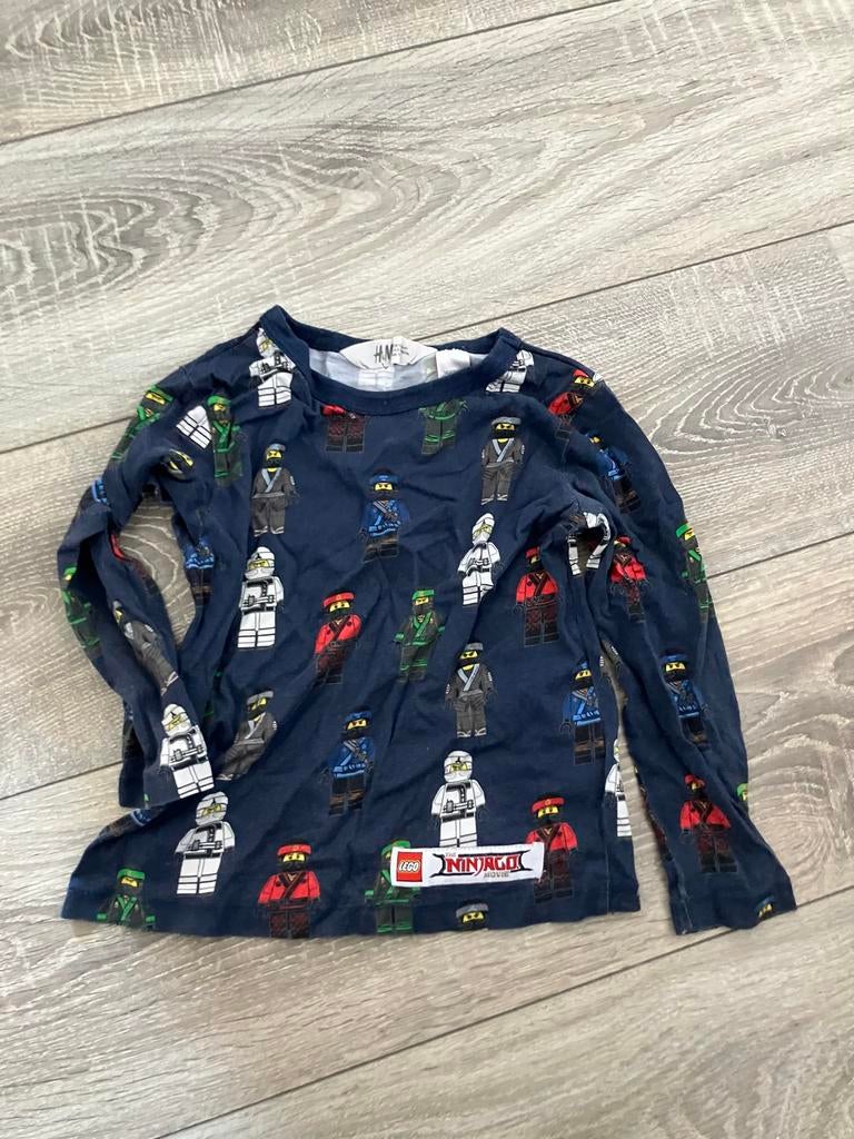 H&M Lego Ninjago Longsleeve Maat 104, Kinderen en Baby's, Kinderkleding | Maat 104, Ophalen of Verzenden, Gebruikt, Jongen, Shirt of Longsleeve