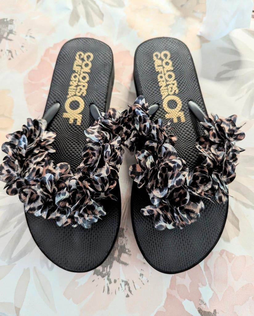Wolky sandalen mt 41 & slippers Colours of California nieuw, Kleding | Dames, Schoenen, Wolky, Zwart, Zo goed als nieuw, Sandalen of Muiltjes