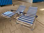 Twee Crespa camping ligstoelen, Caravans en Kamperen, Kampeermeubelen, Ophalen, Campingstoel