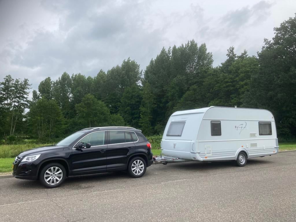 LET OP: Zeer nette Tabbert Vivaldi 450TD uit 2006, Rondzit, Tabbert, Frans bed, Particulier