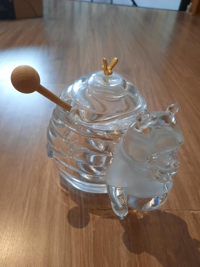 Winnie the Pooh Crystal Honingpot, Verzamelen, Ophalen, Winnie de Poeh of vrienden, Zo goed als nieuw, Beeldje of Figuurtje