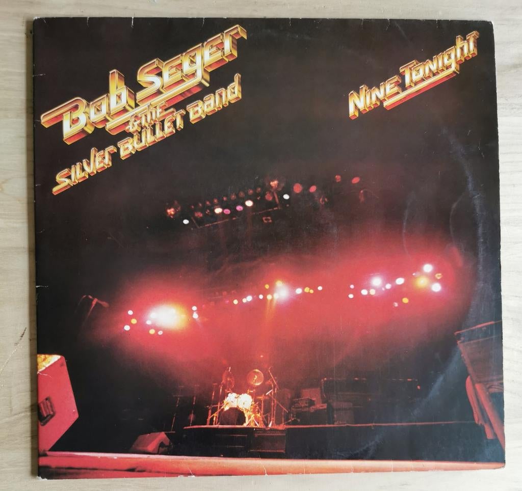 Bob Seger & The Silver Bullet Band - Nine Tonight (LP), Gebruikt, 1980 - 1989, Ophalen of Verzenden, Dubbel-LP