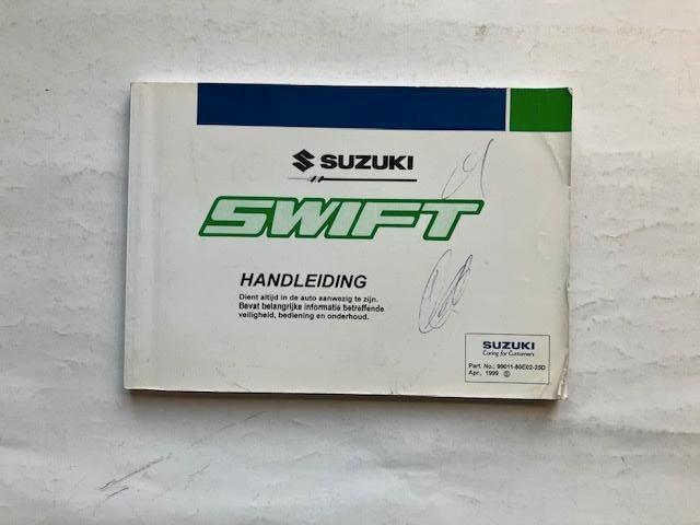 Handleiding/Instructieboekje  Suzuki   Swift   1999  NL, Auto diversen, Handleidingen en Instructieboekjes, Ophalen of Verzenden