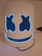 Marshmello masker met lichtjes, Kleding | Dames, Carnavalskleding en Feestkleding, Ophalen, Zo goed als nieuw, Carnaval