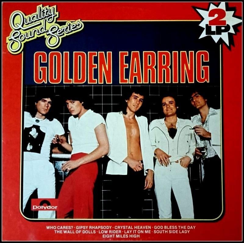 Golden Earring: Quality Sounds series. (Dubbel Lp), Cd's en Dvd's, Ophalen of Verzenden, 1960 tot 1980, Gebruikt, Overige formaten