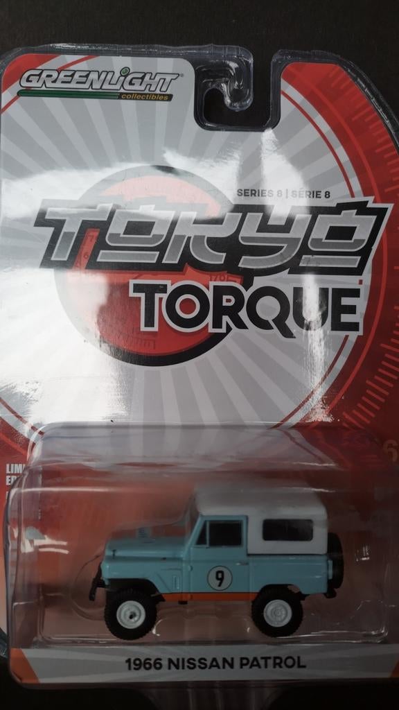 Nissan Patrol Gulf 1:64 Greenlight torque Series Pol, Auto, Verzenden, ., Nieuw