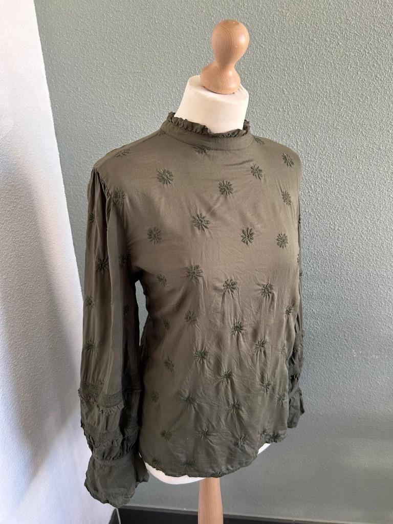 Fabienne Chapot maat 40 khaki Leo top 191, Maat 38/40 (M), Ophalen of Verzenden, Zo goed als nieuw, Fabienne Chapot