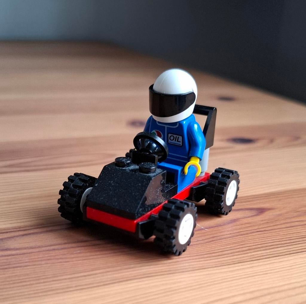 Lego System 1760 Go Kart met instructies, Ophalen, Gebruikt, Lego, Complete set