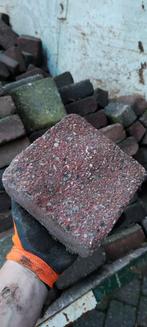 Gratis 100m2 klinkers 15x15x6, Ophalen of Verzenden, Gebruikt, Beton, Klinkers