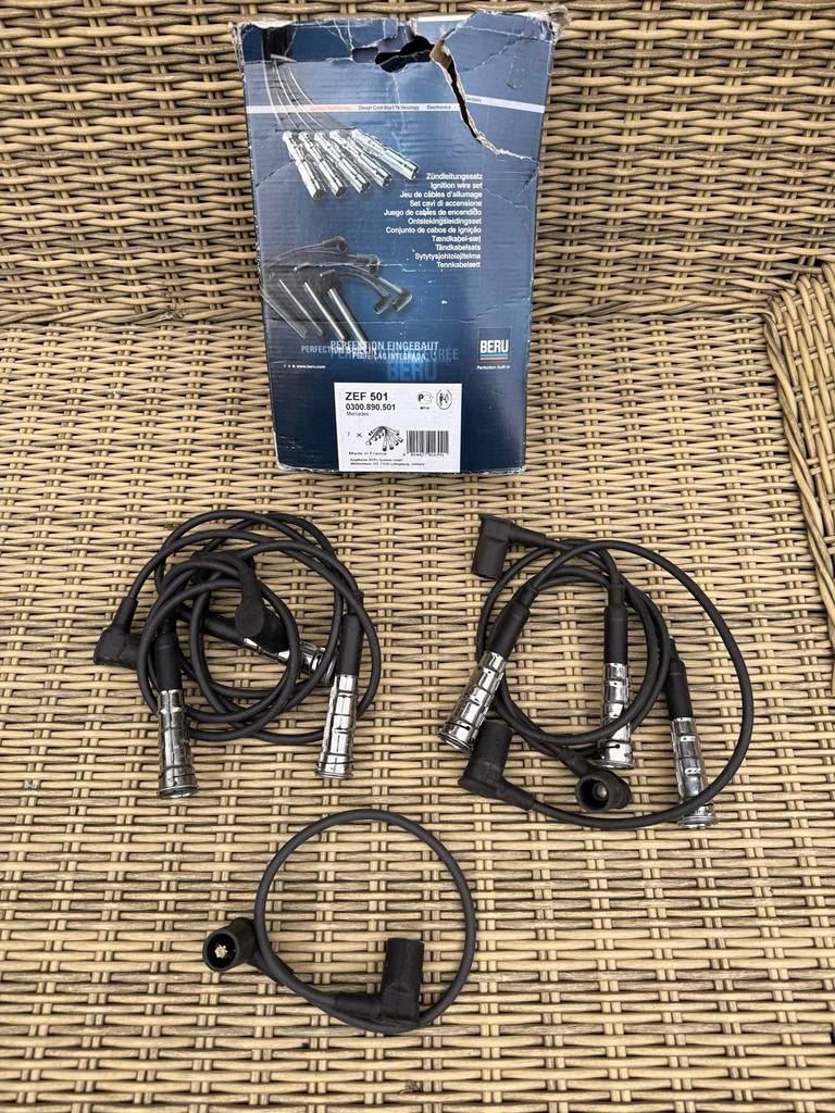 Mercedes W123 280E ontsteking kabels Beru nieuw, Auto-onderdelen, Ophalen of Verzenden, Nieuw, Mercedes-Benz