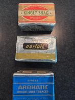 Oude pakjes tabak niet meer om te roken, Ophalen of Verzenden, Tabaksdoos of Verpakking