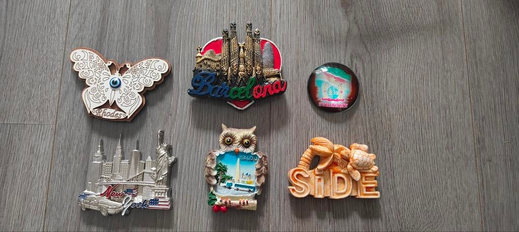 Magneetjes verschillende landen, Verzamelen, Ophalen