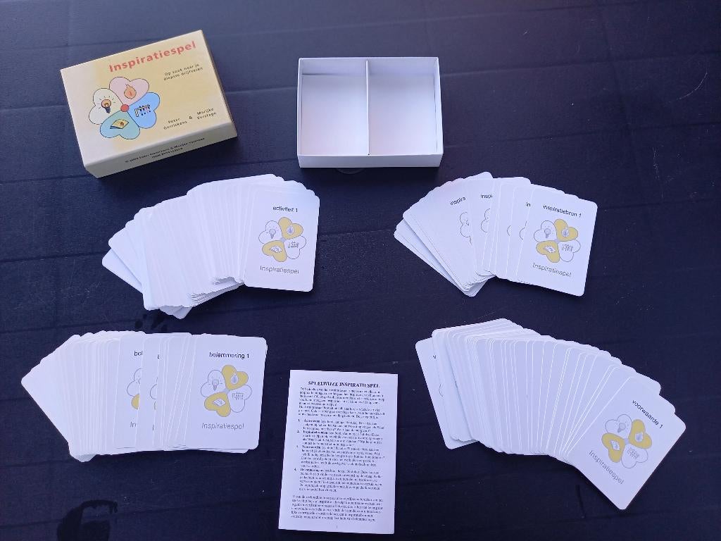 Inspiratiespel (Peter Gerrickens & Marijke Verstege), Ophalen of Verzenden, Gelezen, Spiritualiteit algemeen, Overige typen
