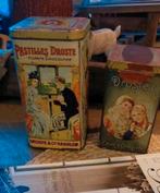 3 OUDE CHOCOLADE DROSTE CACAO BLIKKEN +gratis chocolade blik, Ophalen of Verzenden, Gebruikt, Overige, Droste