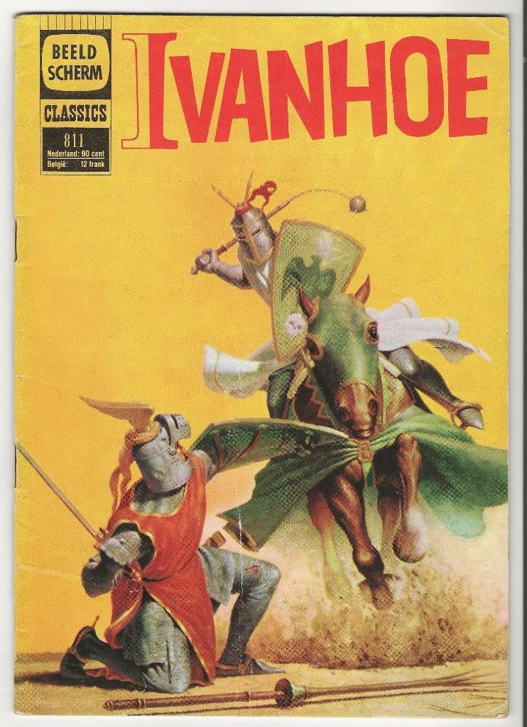Ivanhoe, Beeldscherm Classic 811, 1e druk uit 1964, Boeken, Strips | Comics, Europa, Ophalen, Gelezen, Eén comic