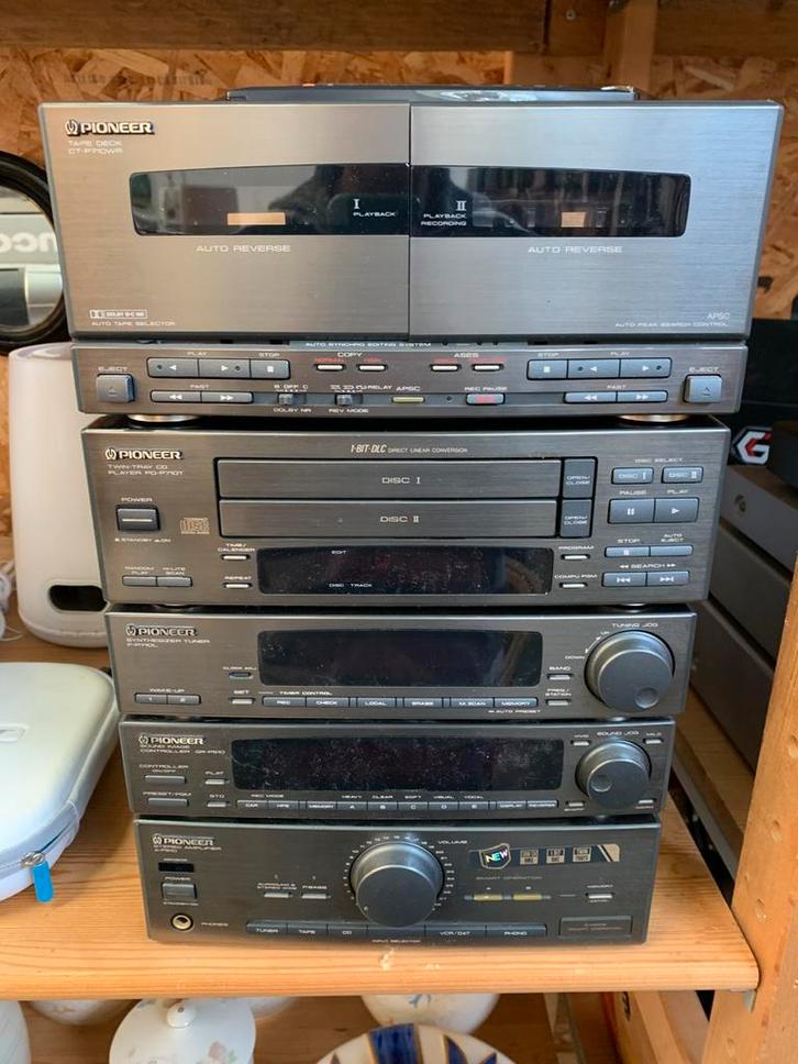 Stereo set Pioneer A-P510 mini toren stereotoren + speakers, Audio, Tv en Foto, Stereo-sets, Zo goed als nieuw, Speakers, Overige merken