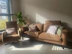 Mooie 2,5 zits bank + stoel, Ophalen, Overige materialen, Driepersoons, 75 tot 100 cm